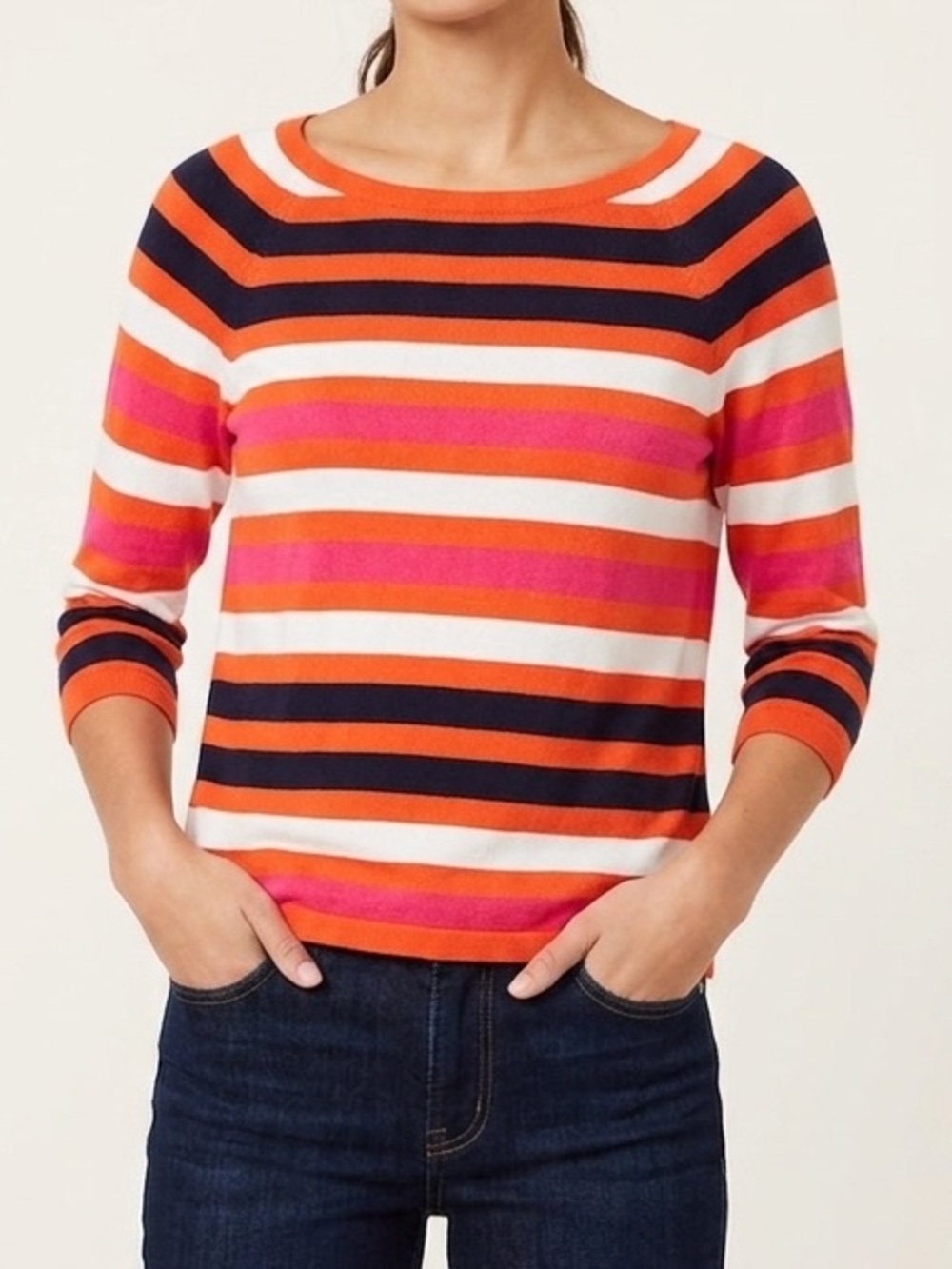 Ann Taylor Loft Striped Sweater